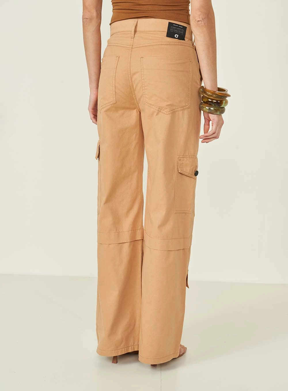 Calça Sarja Barcelona Bege