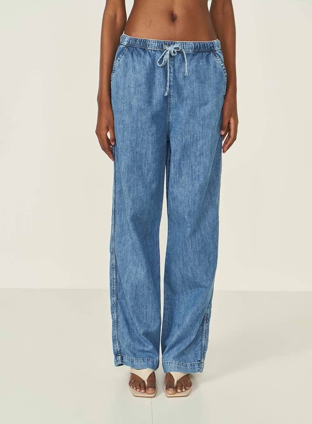 Calça Jeans Seul Baggy Índigo