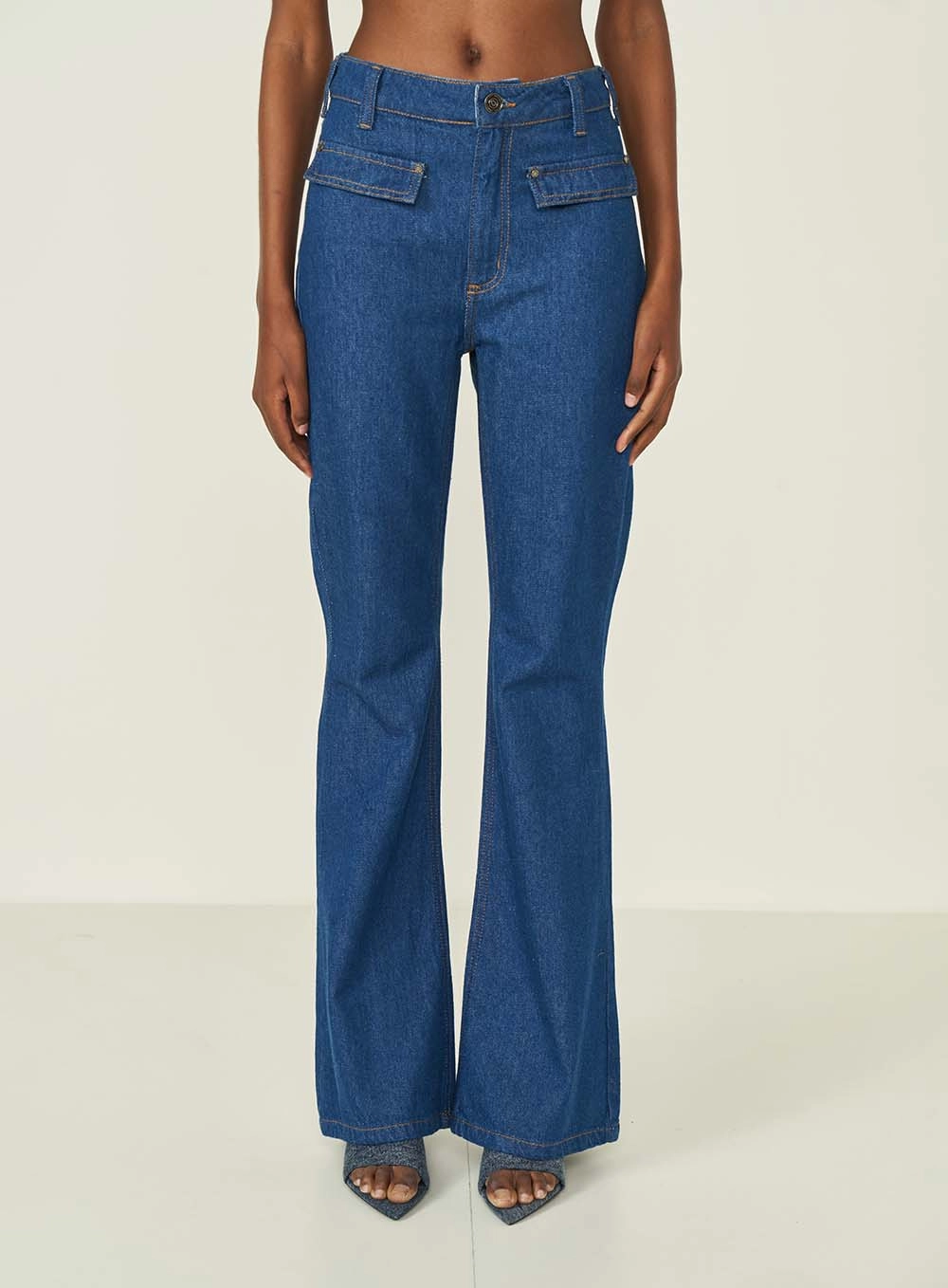 Calca Jeans  Feminino Colcci Jeans Índigo
