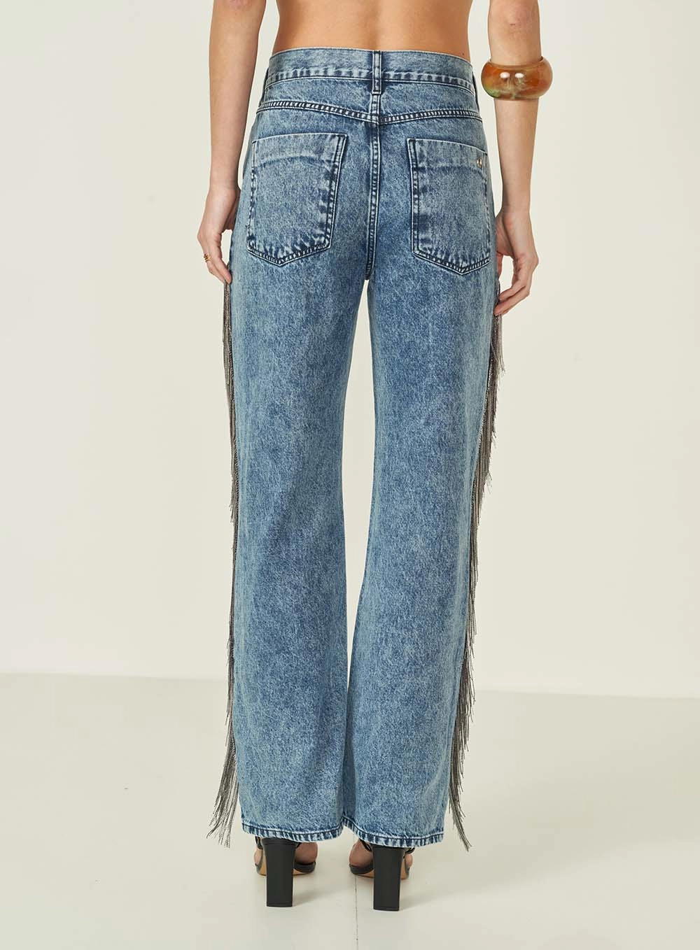 Calça Jeans Feminina Boyish Barcelona Índigo