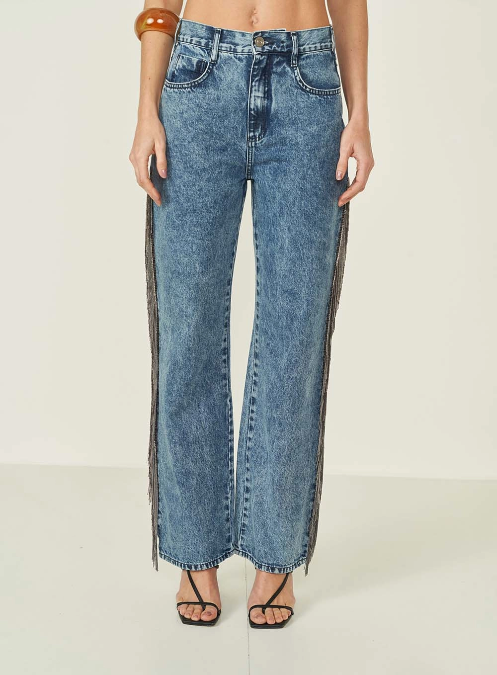 Calça Jeans Feminina Boyish Barcelona Índigo
