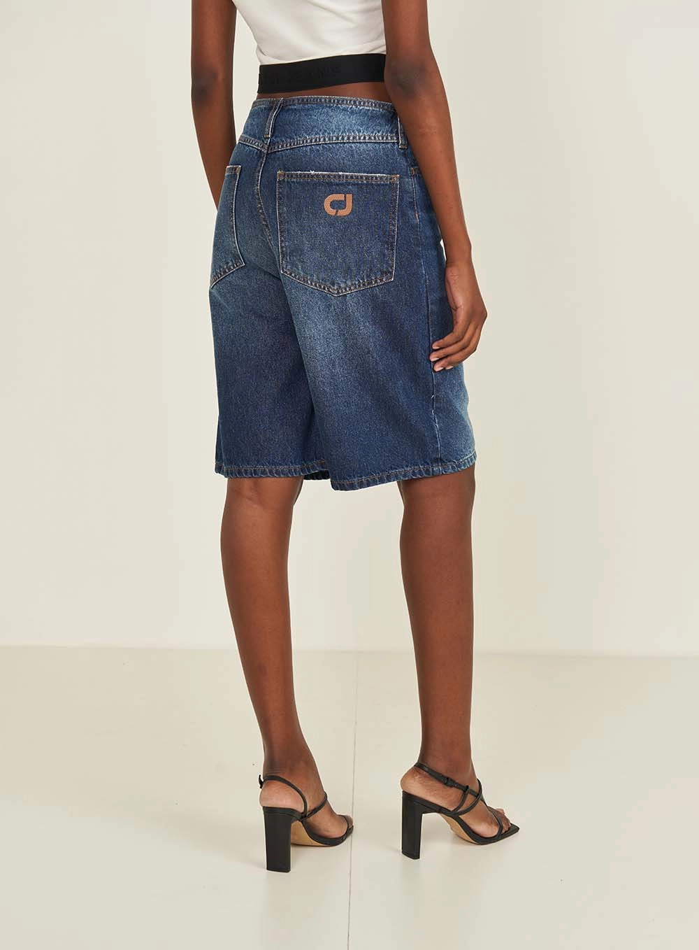 Bermuda Jeans Miami Índigo