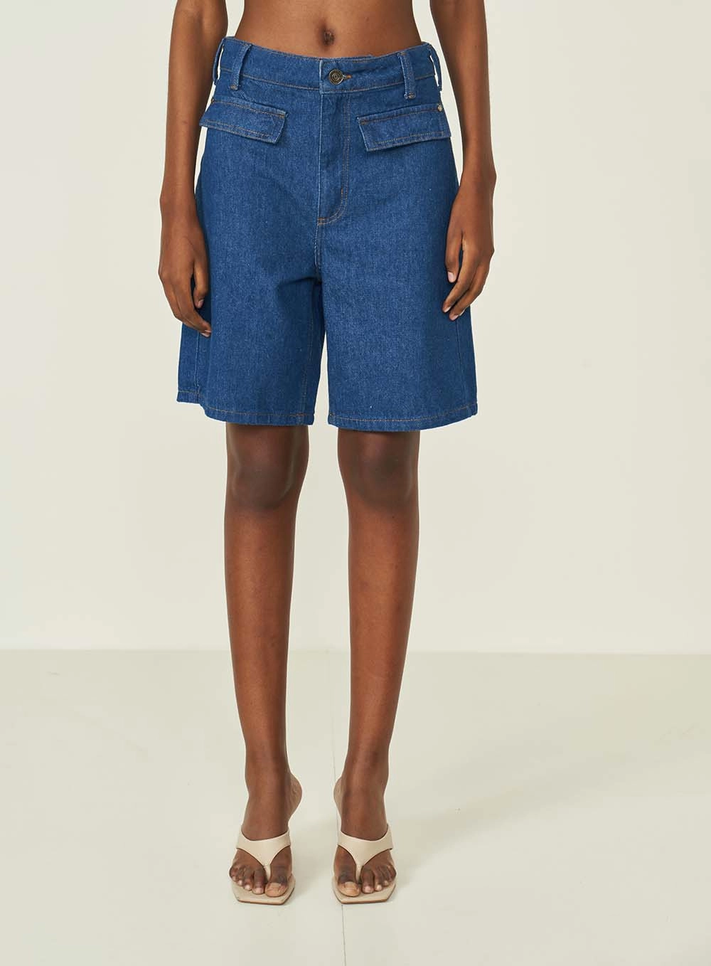 Bermuda Jeans Dubai Índigo