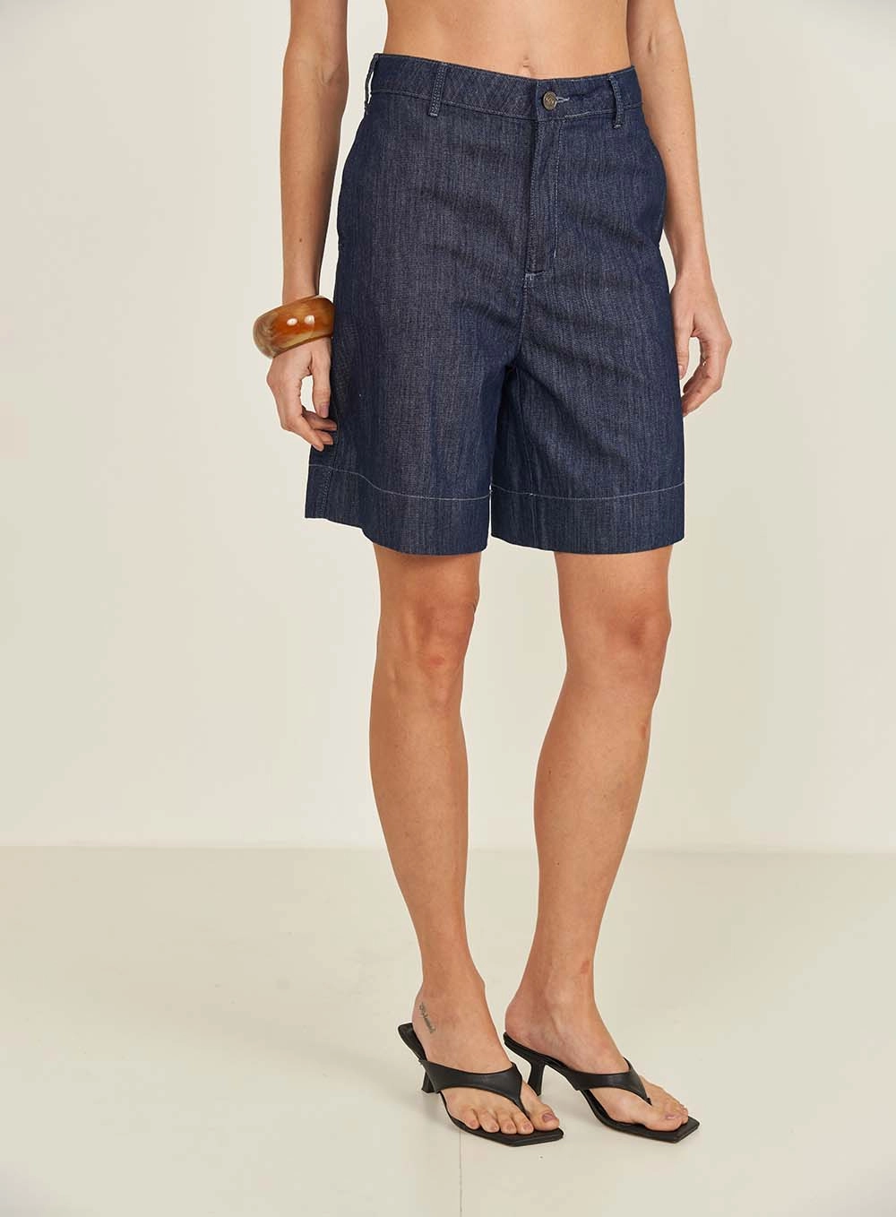 Bermuda Jeans Dubai Índigo