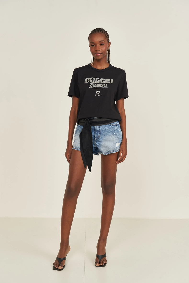 Short Jeans Curto Cancun