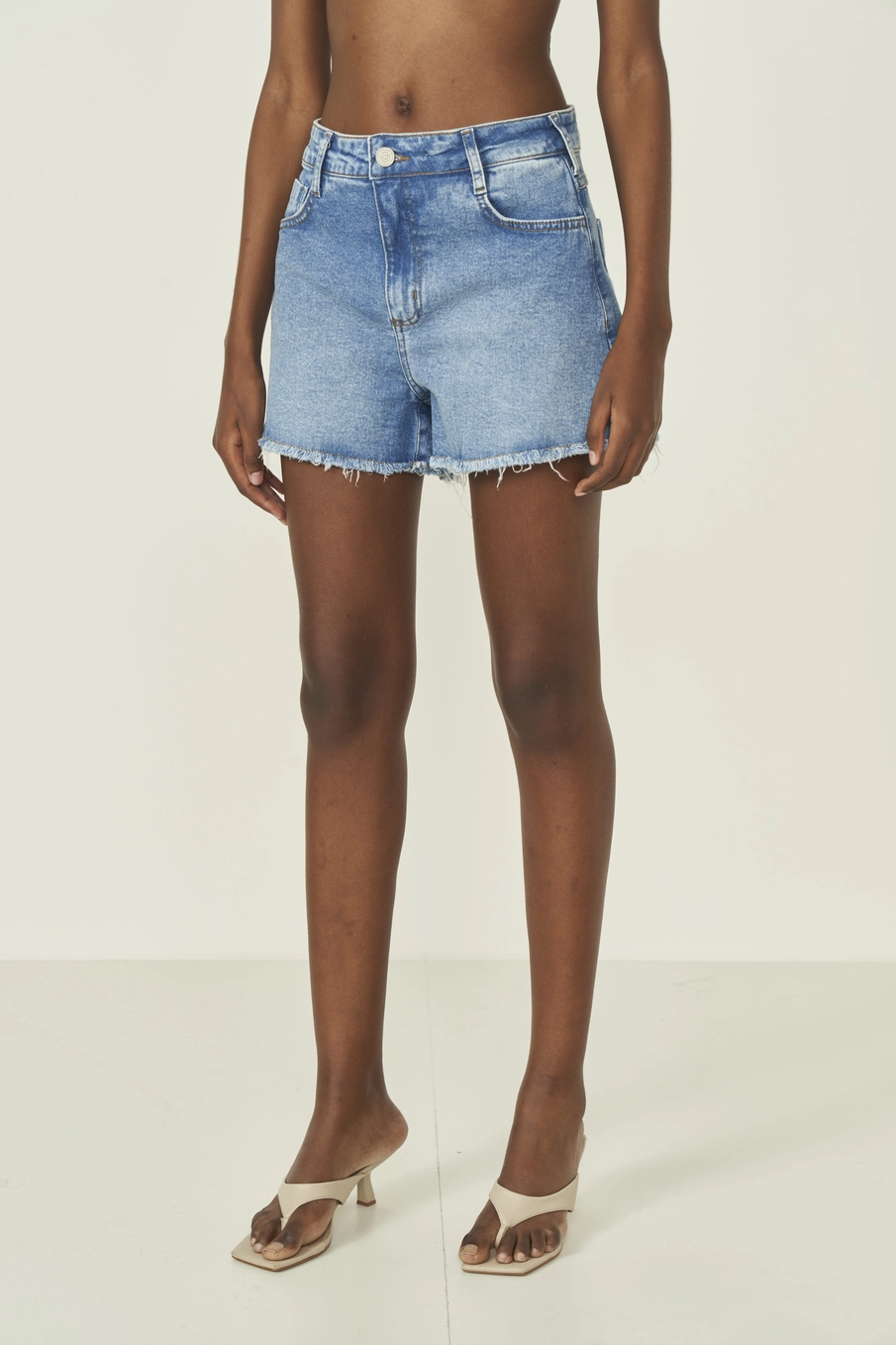 Short Jeans Curto Cancun Índigo