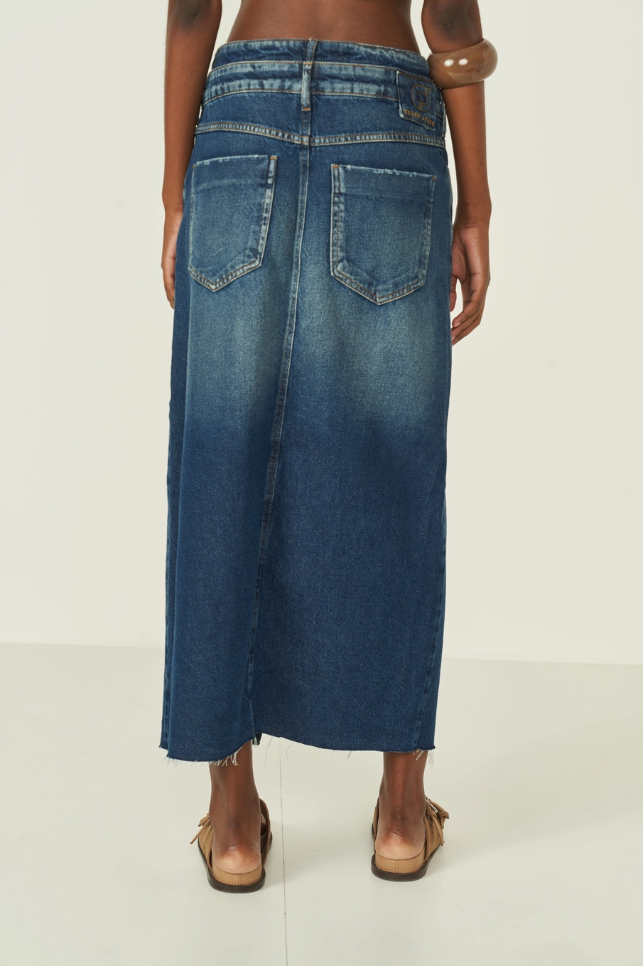 Saia Jeans Índigo