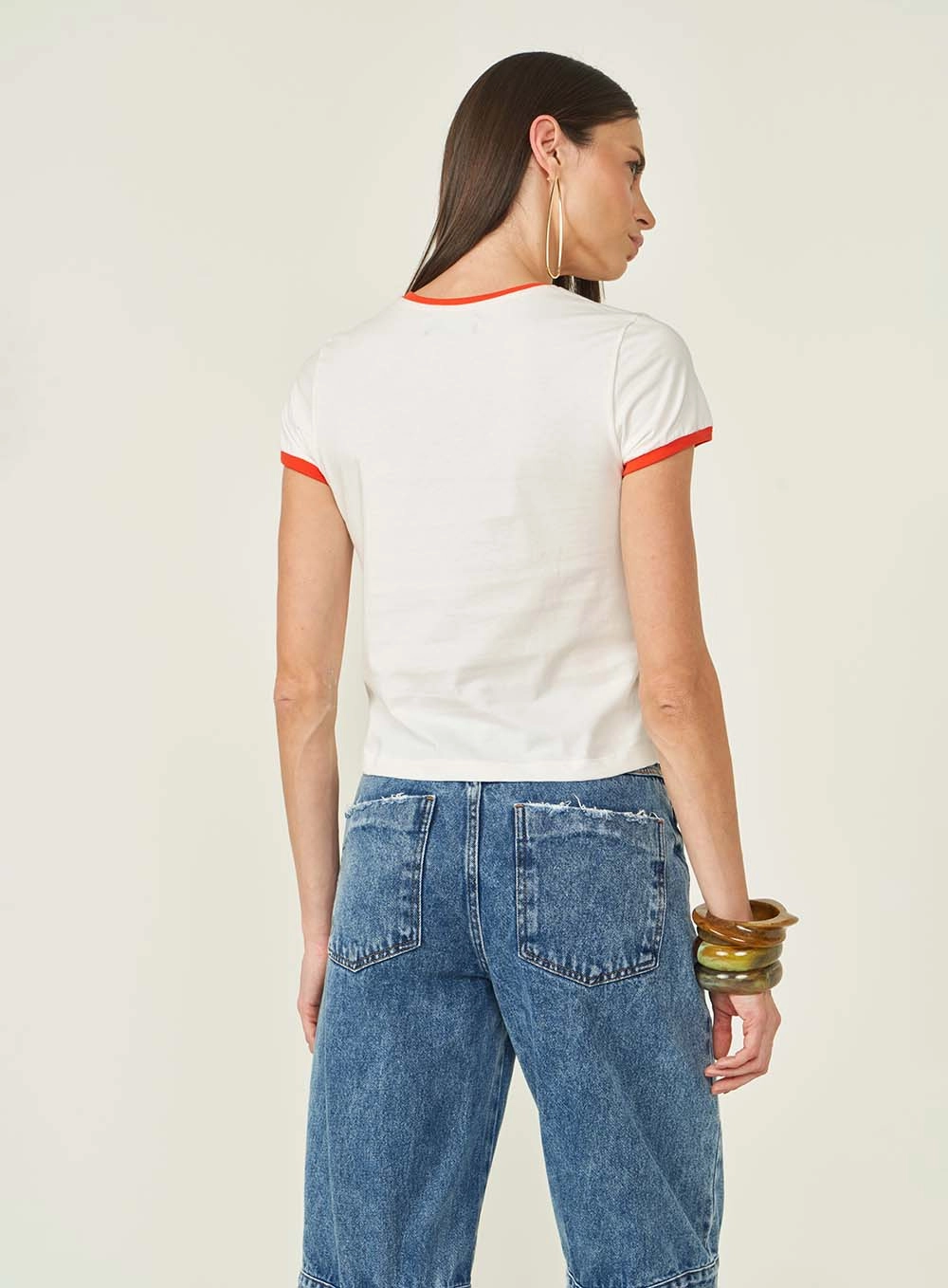 Camiseta Colcci Jeans Off Shell