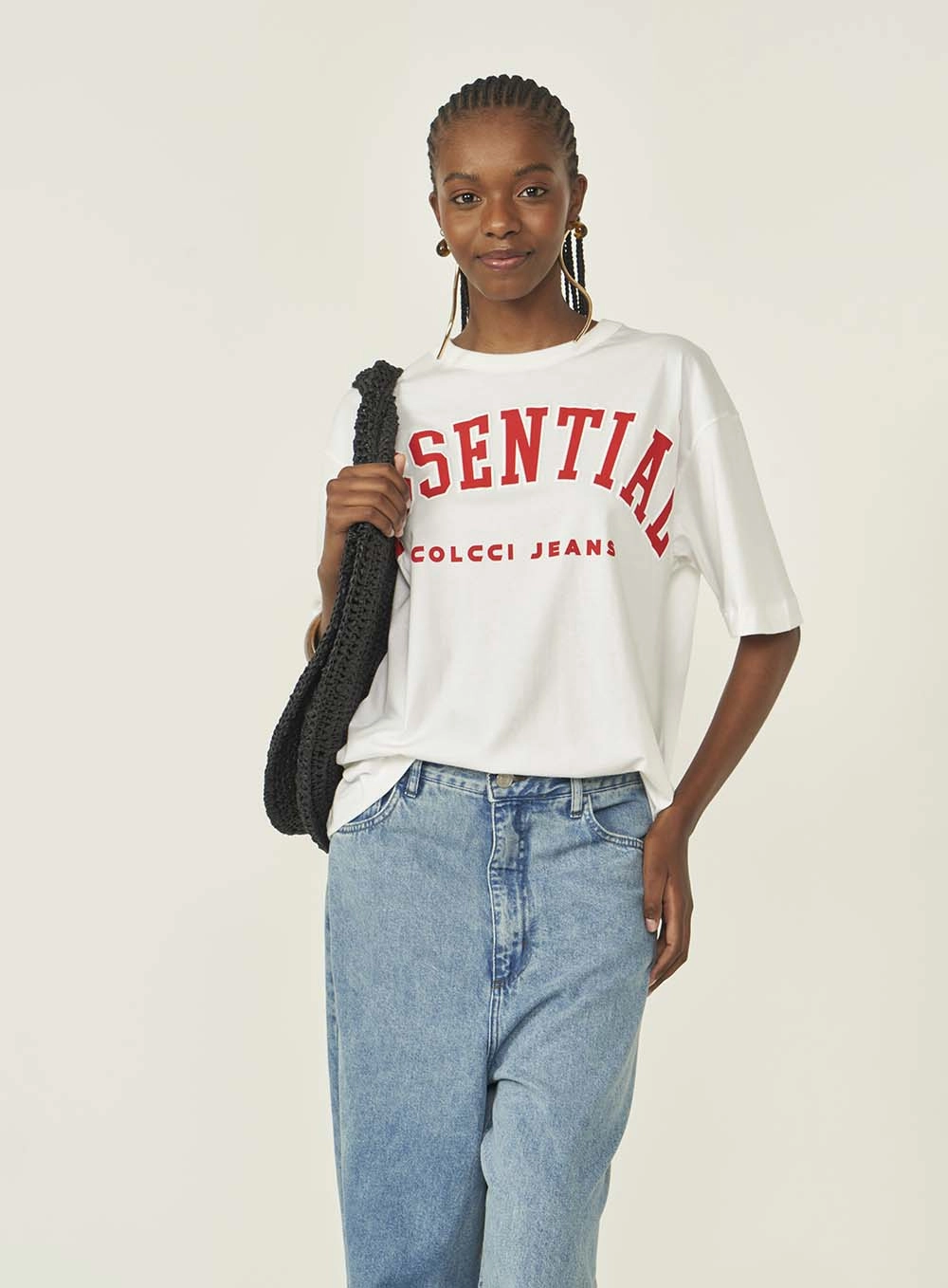 Camiseta Feminina New Loose Off Shell