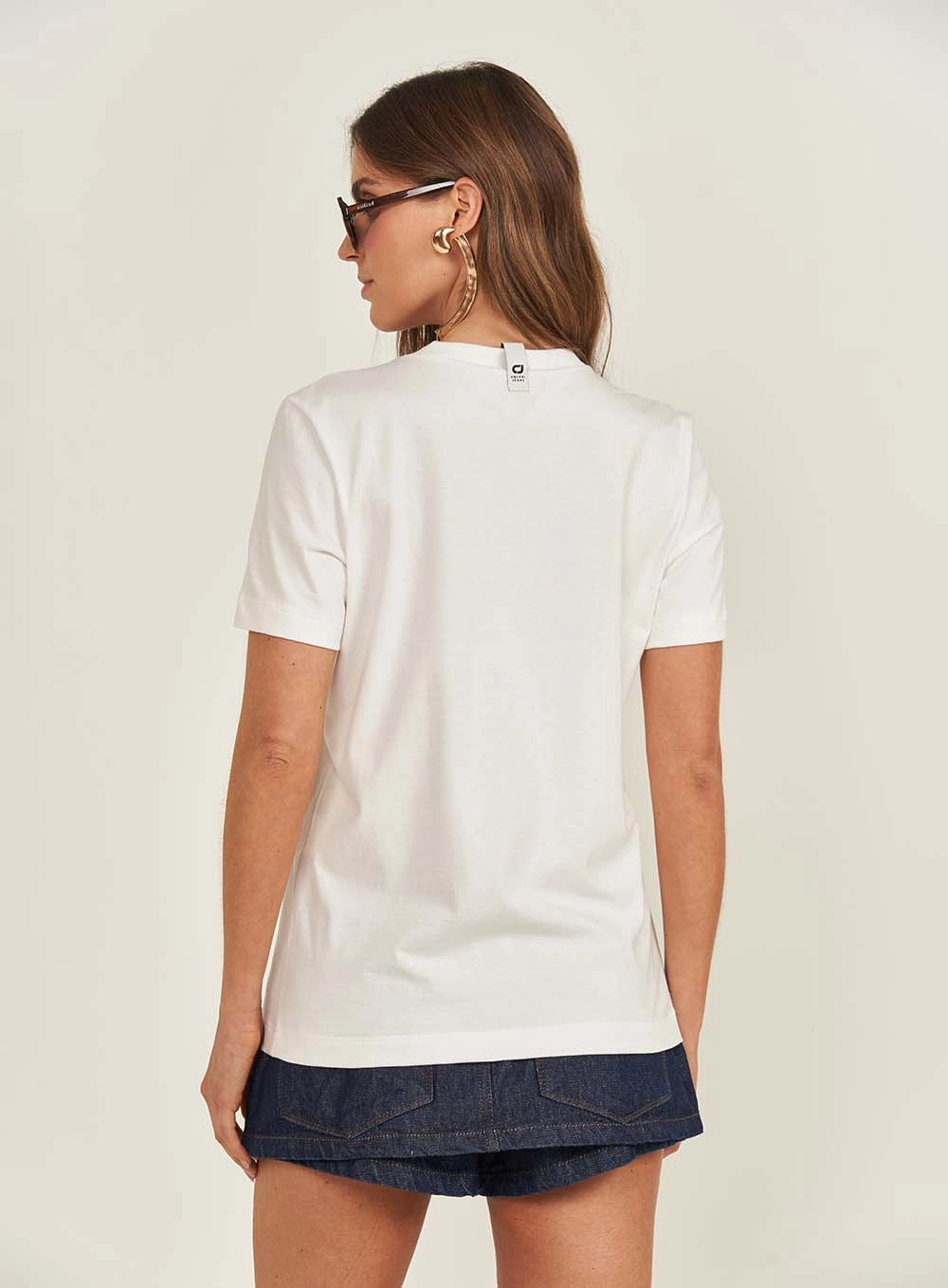 Camiseta Colcci Jeans Off Shell