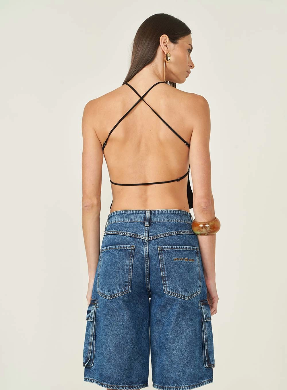Blusa Colcci Jeans Preto