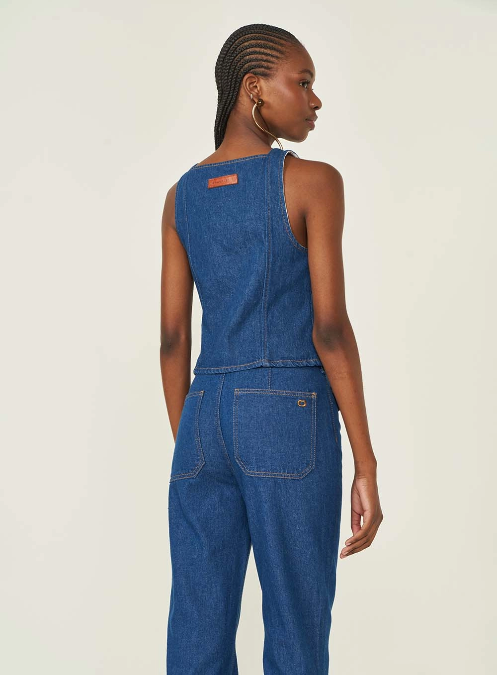 Blusa Jeans Índigo