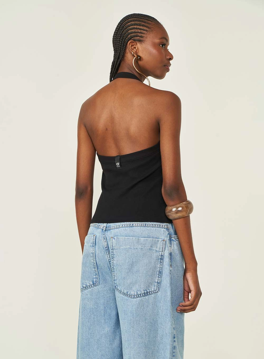 Regata Colcci Jeans Preto