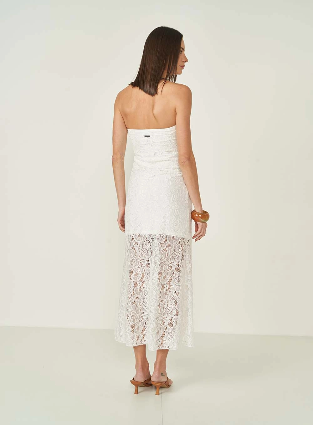 Vestido Renda Off Shell