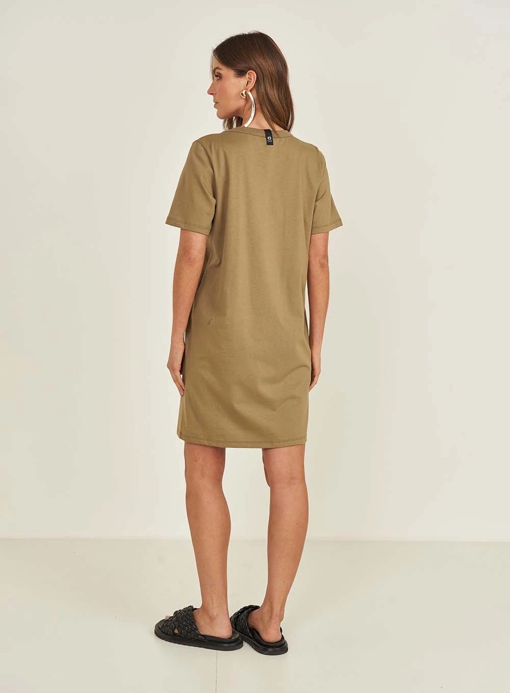 Vestido Colcci Jeans Bege Misk