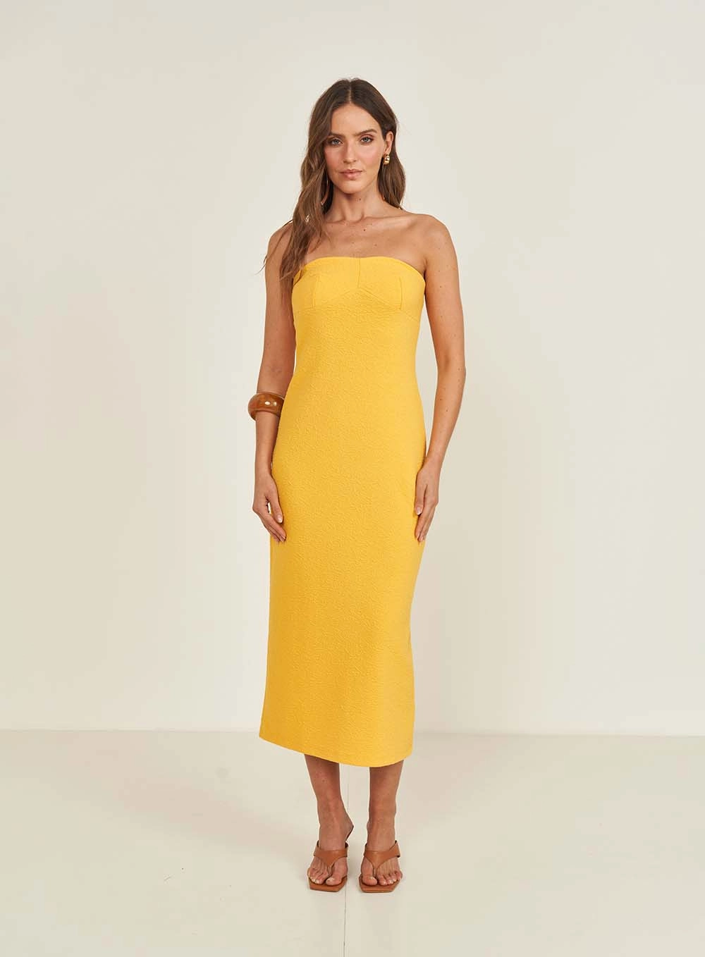 Vestido Colcci Amarelo