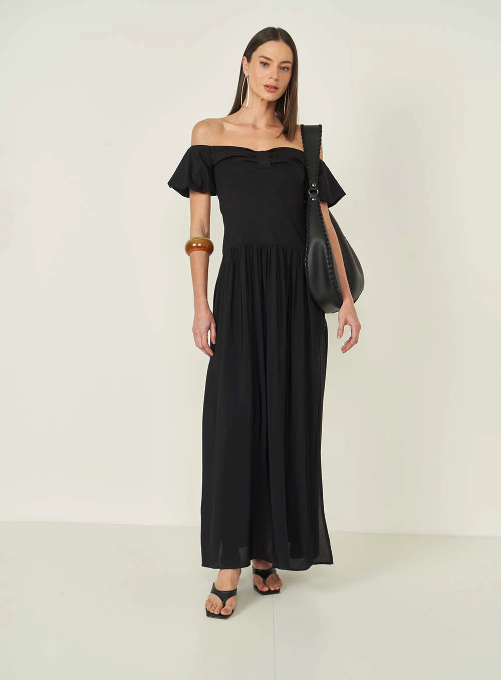 Vestido Colcci Jeans Preto