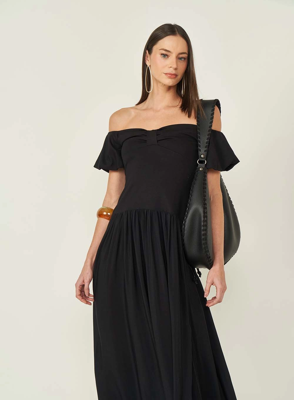 Vestido Colcci Jeans Preto