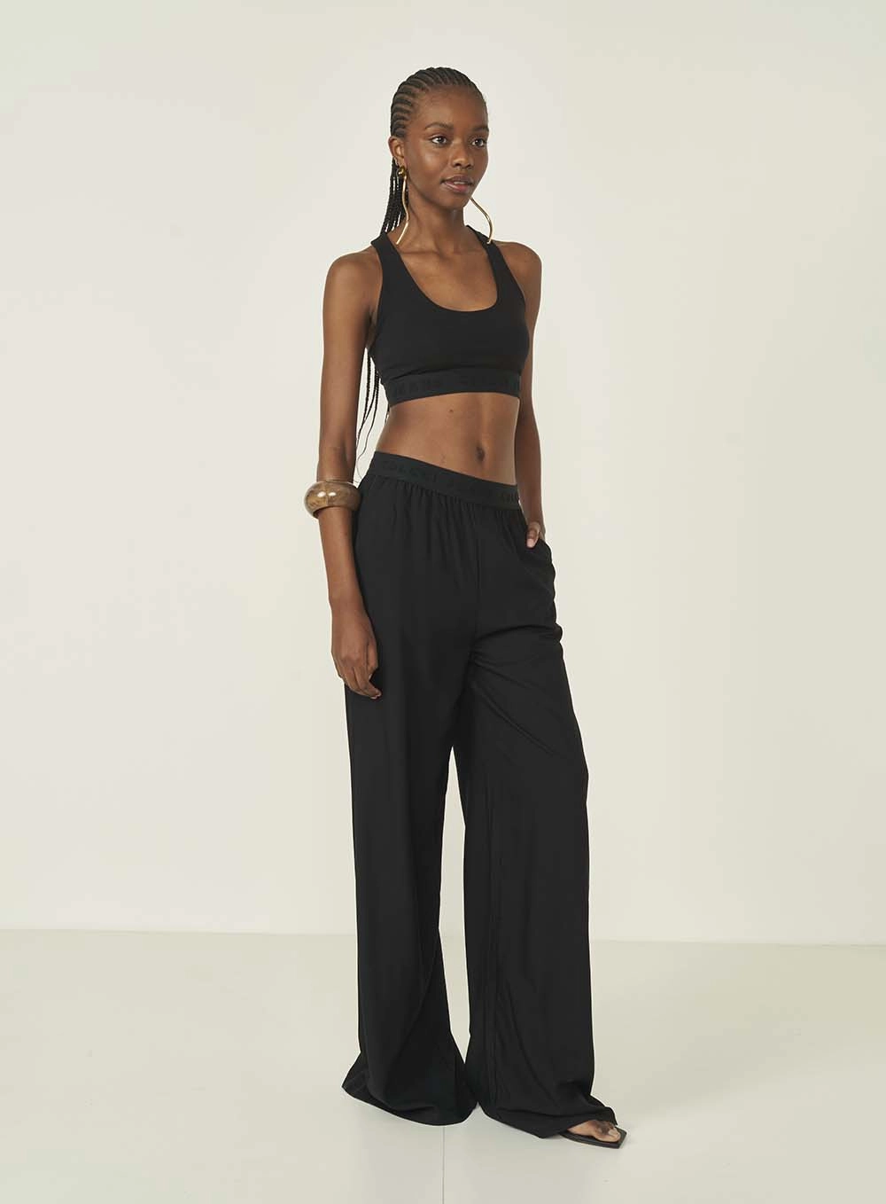 Top Colcci Jeans Preto