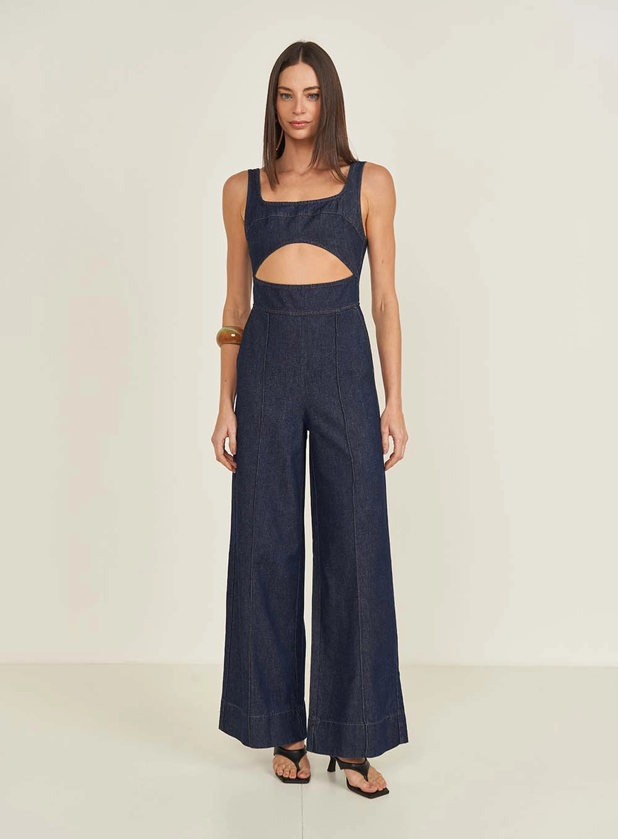 Macação Jeans