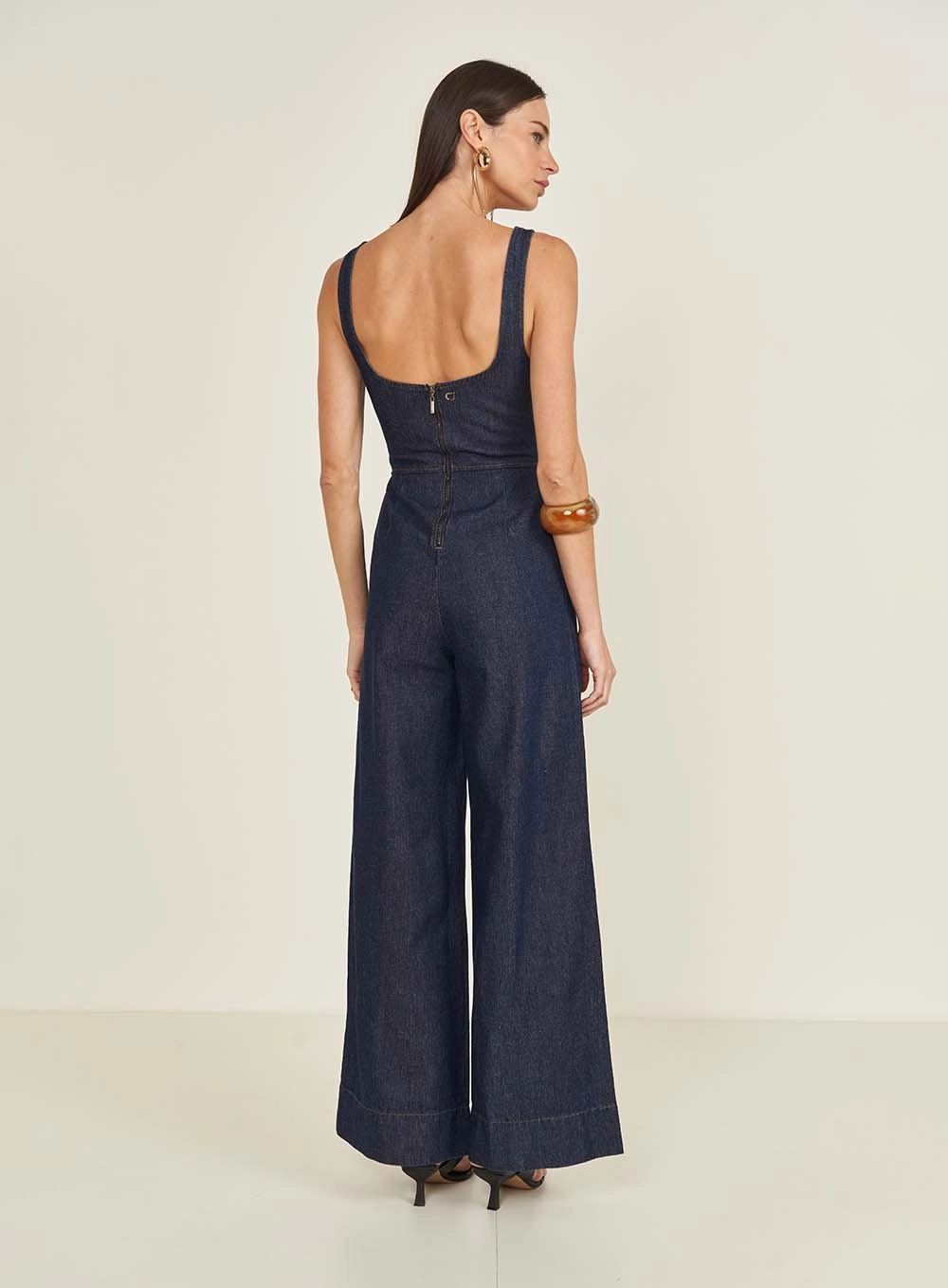 Macação Jeans Índigo
