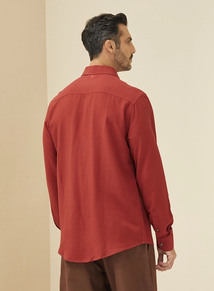Camisa Masculina Relax Em Linho