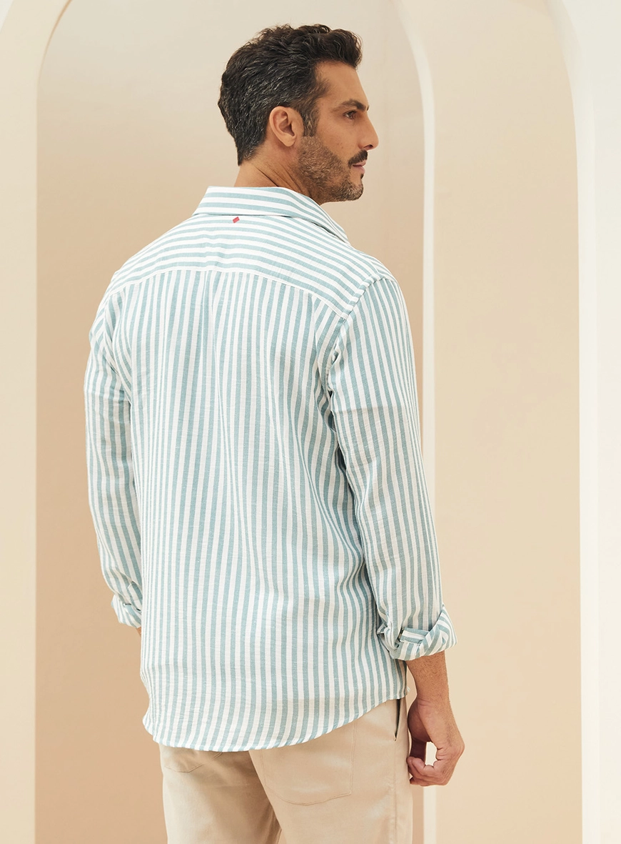Camisa Masculina Listrada Relax Estampados
