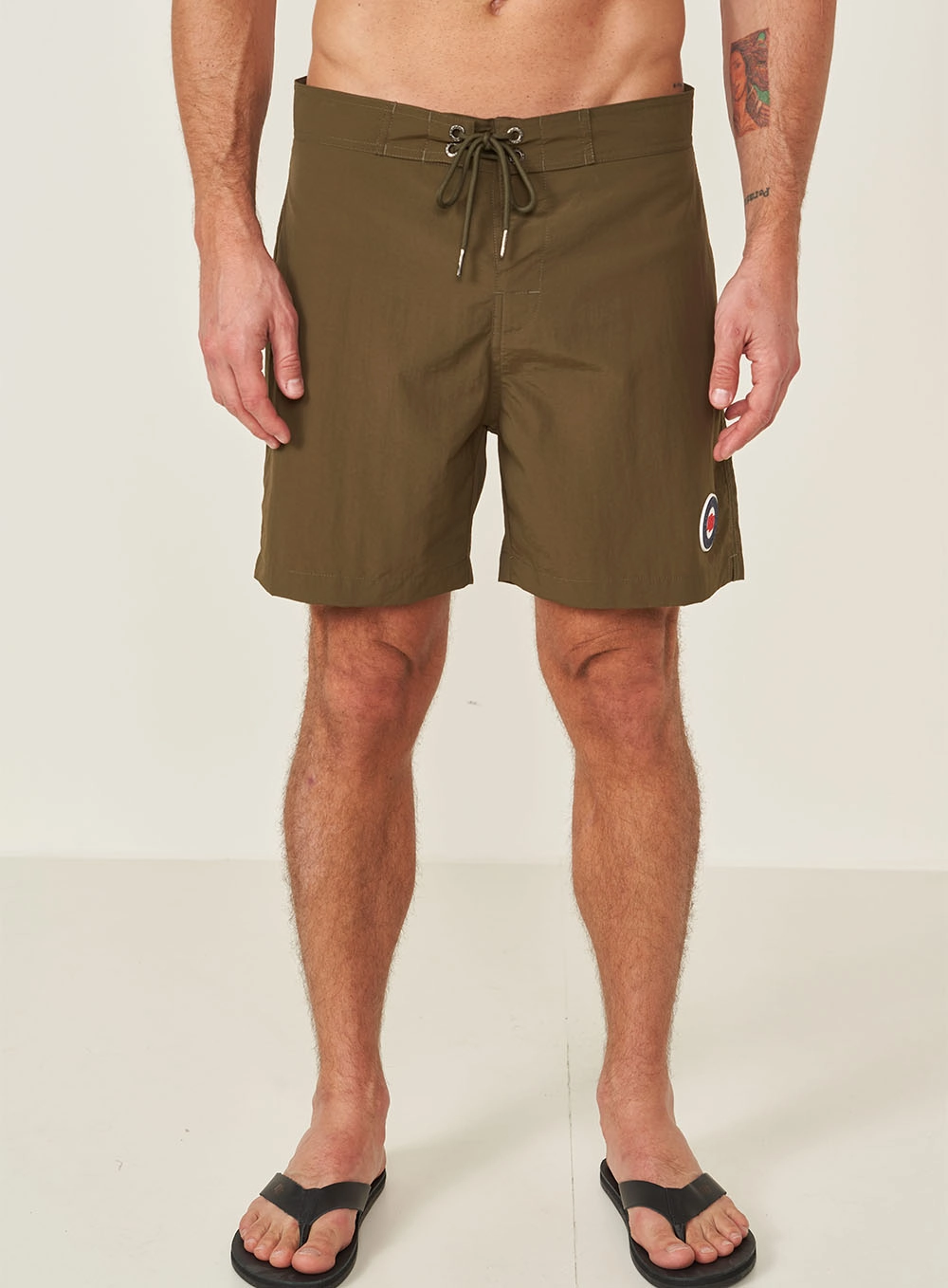 Beachshort Forrado E Com Amarração Verde