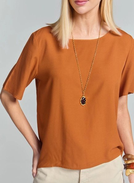 Camiseta Comfort Básica Manga Curta