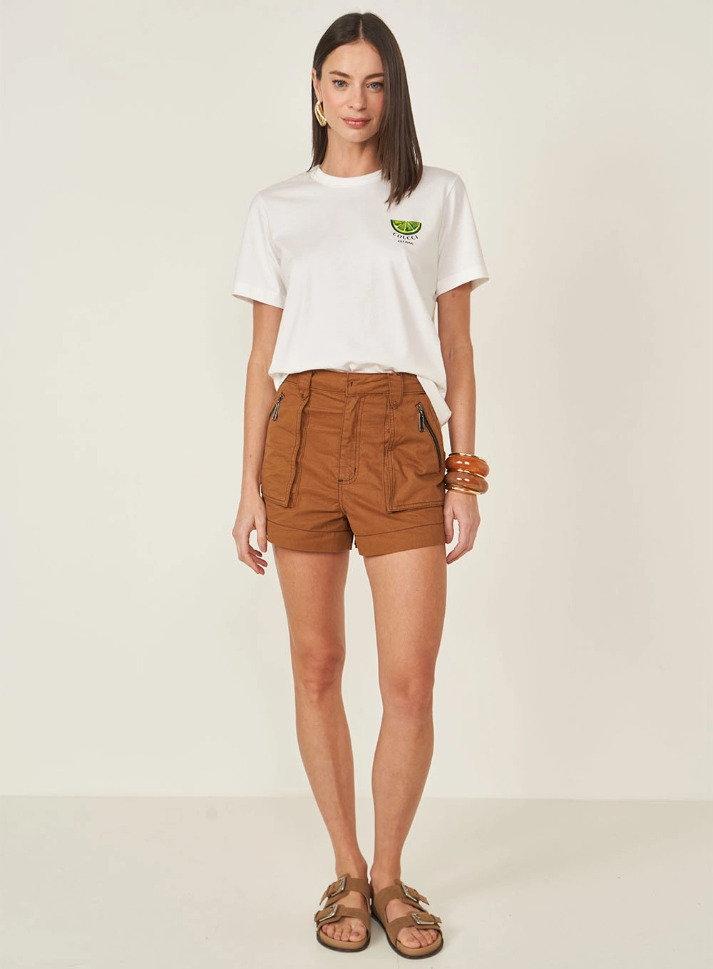 Short Sarja Com Bolsos Frontais | Colcci