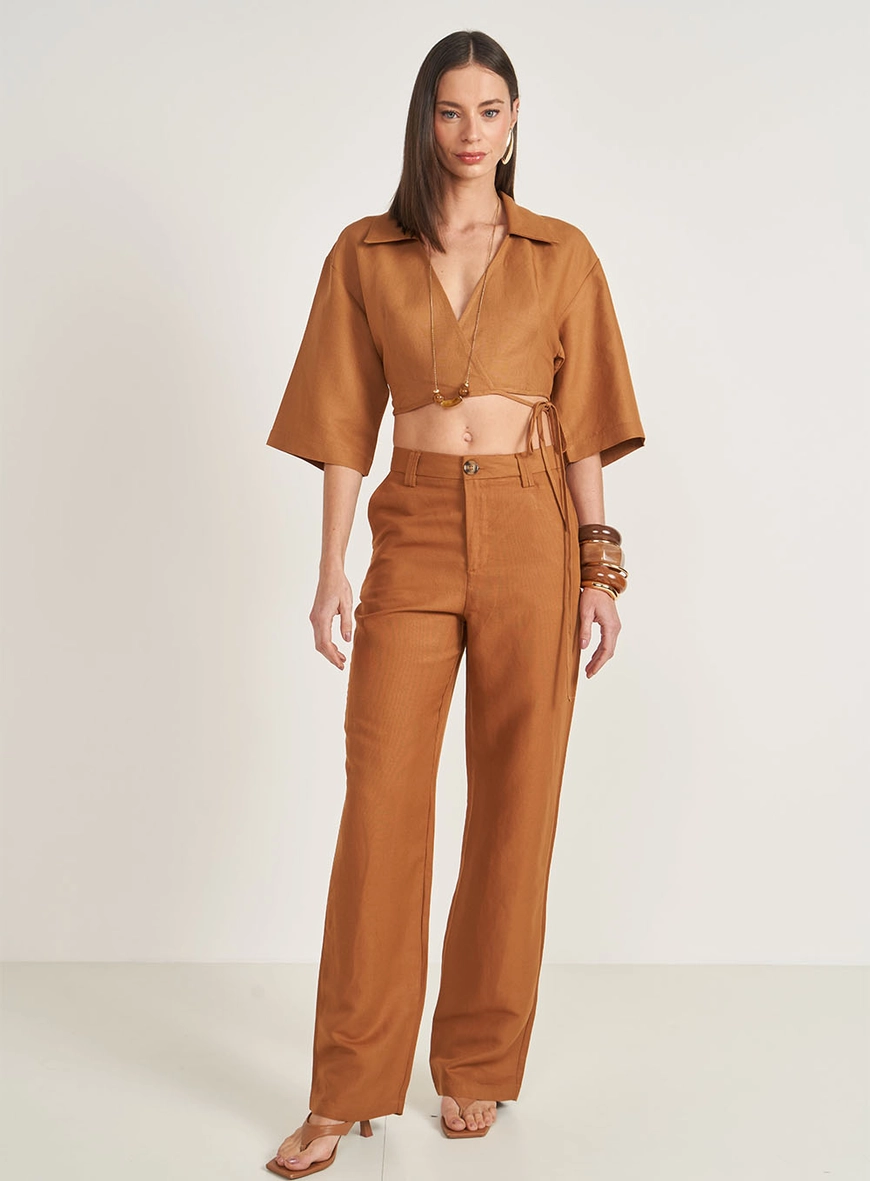 Blusa Comfort Com Transpasse