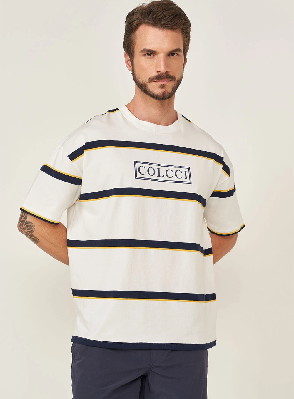 Camiseta Box New Listrada Com Estampa Estampados