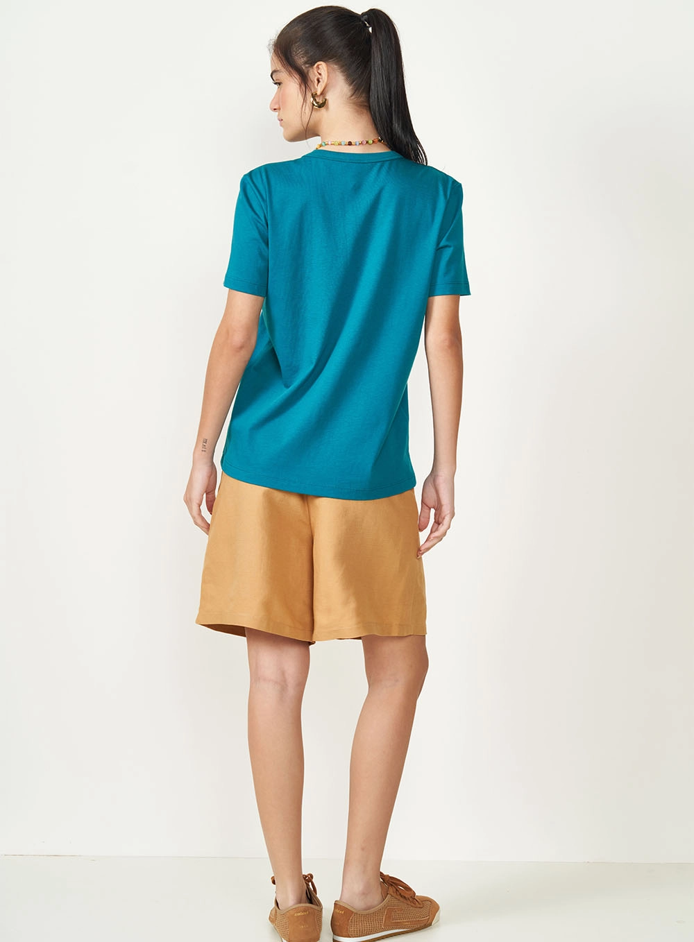 Camiseta Estampada Spring Club Verde