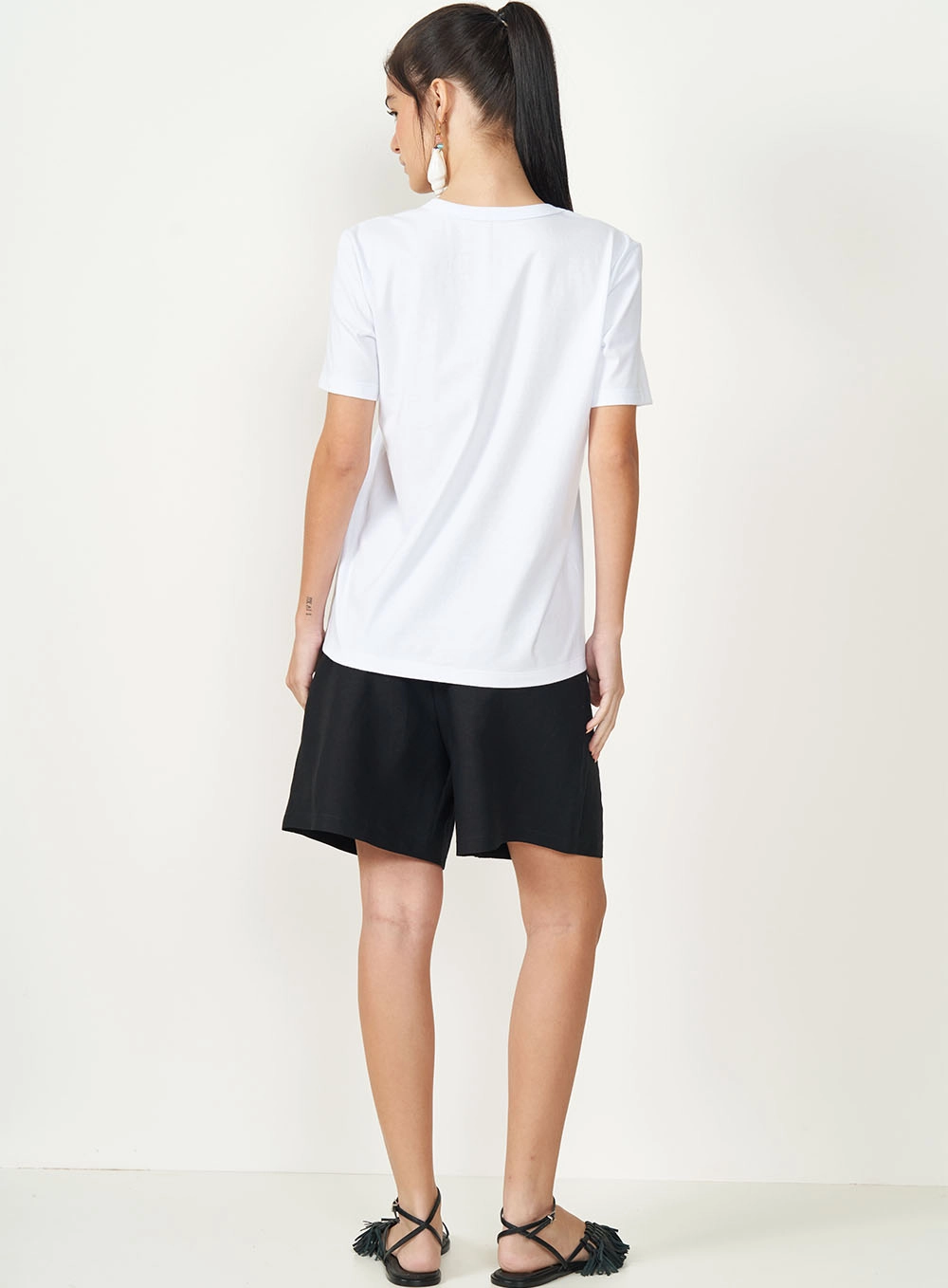 Camiseta Estampada Piña Colada Branco