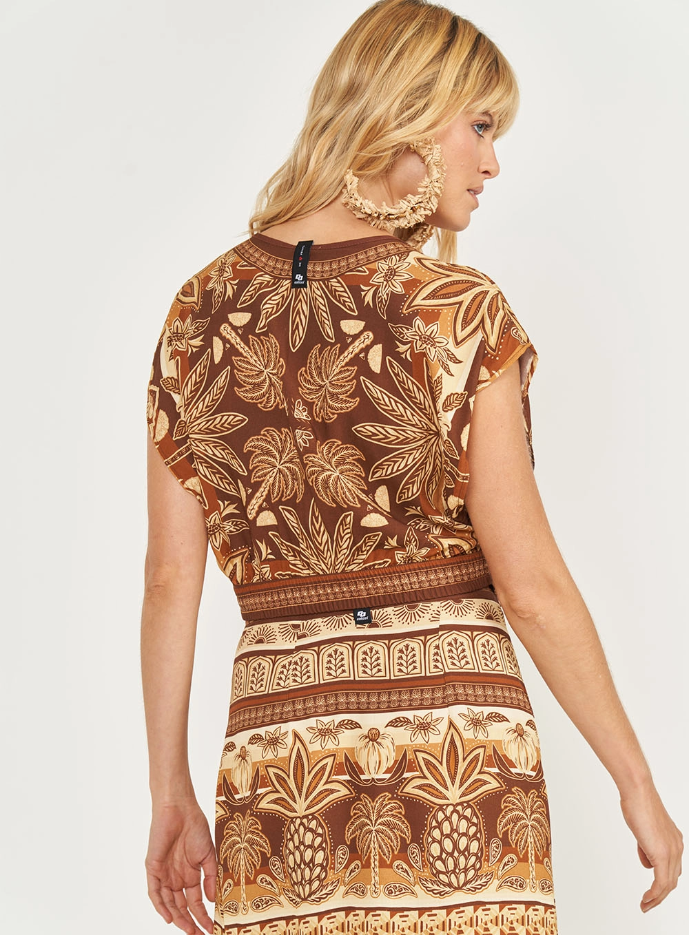 Blusa Loose Estampada Estampados