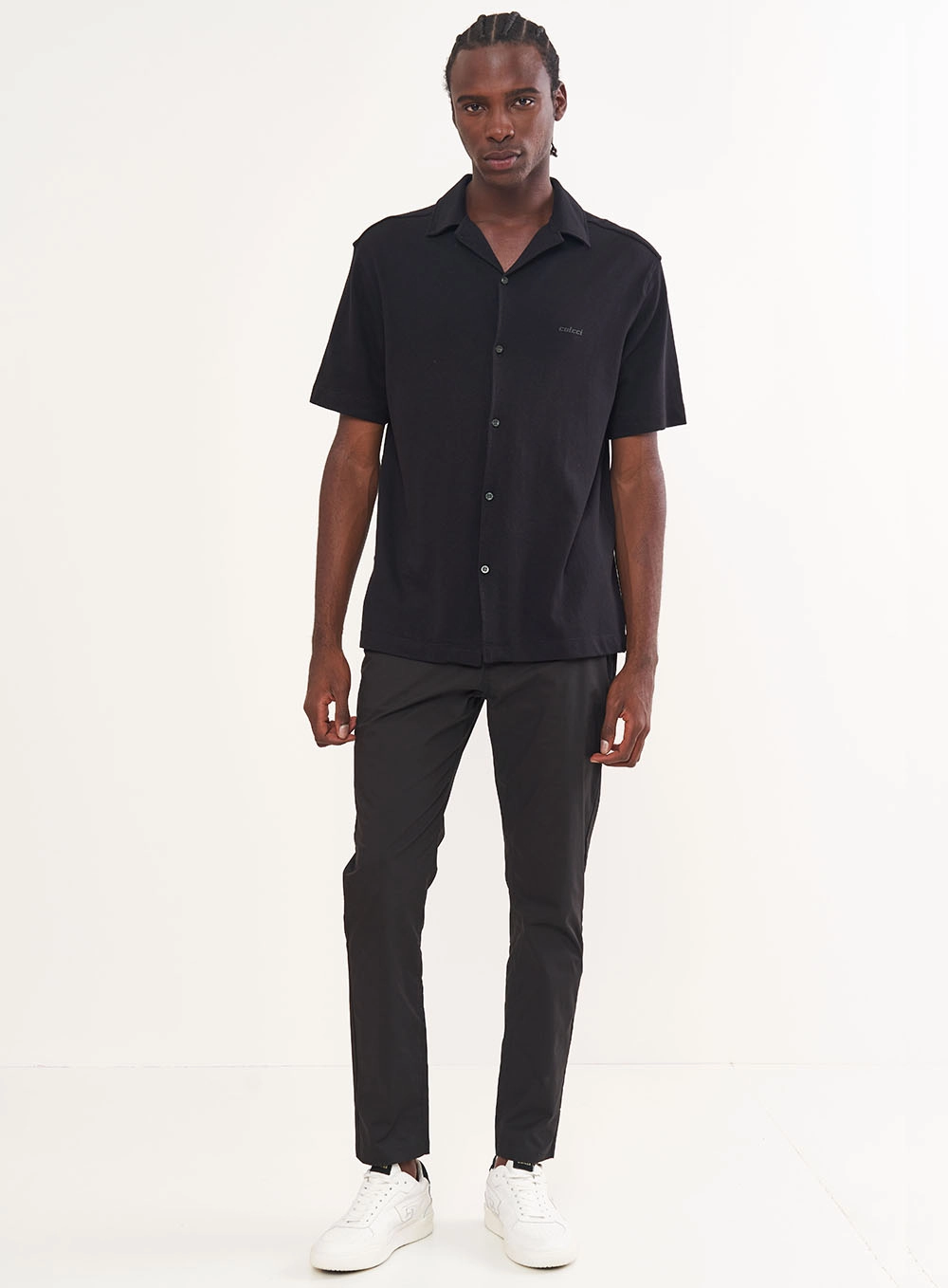 Calça Masculina New Chino - Colcci Tech Preto