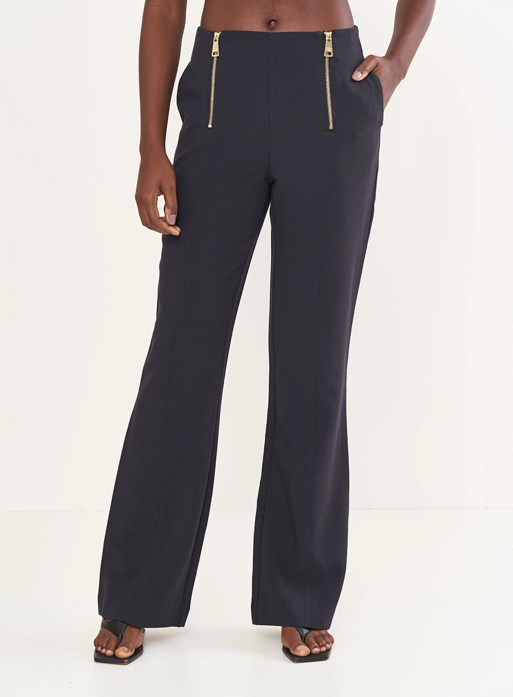 Calça Feminina Alfaiataria Reta Preto
