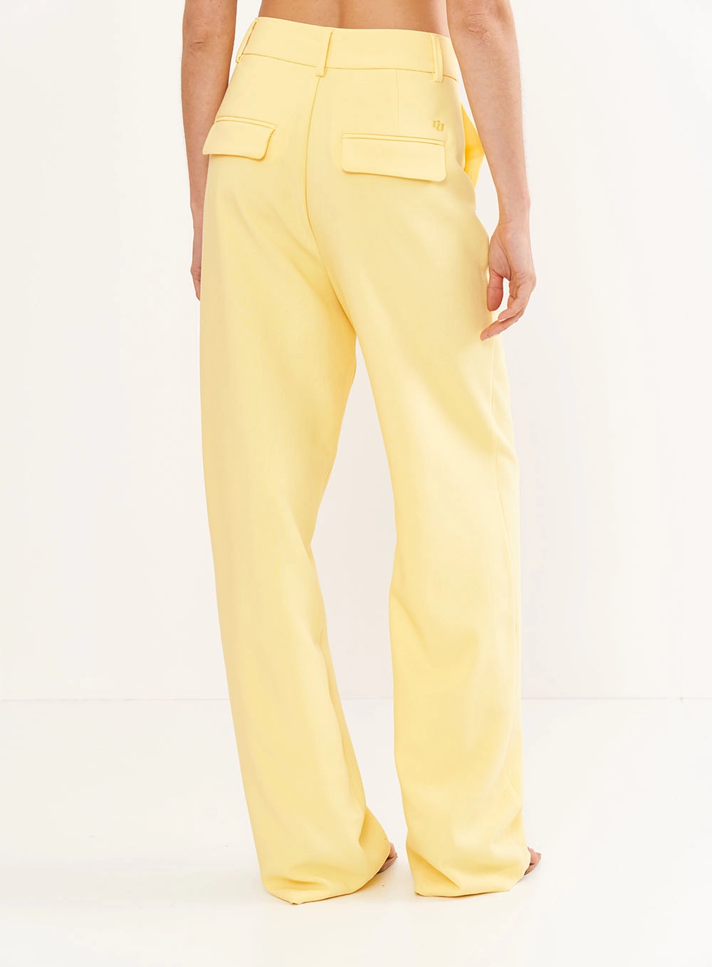 Calça Feminina Alfaiataria - Joana Amarelo Cornish