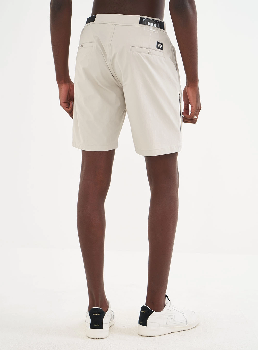 Bermuda Comfy Cargo Com Regulagem - Colcci Tech Bege