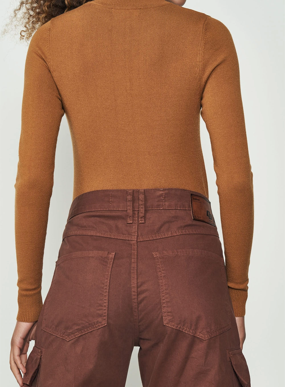 Blusa Castaña Parisienne Marrom Evermore