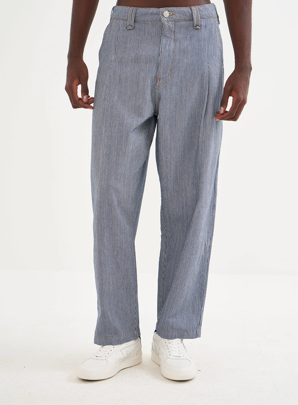 Calça Masculina  Alfaiataria -  Slouchy Índigo