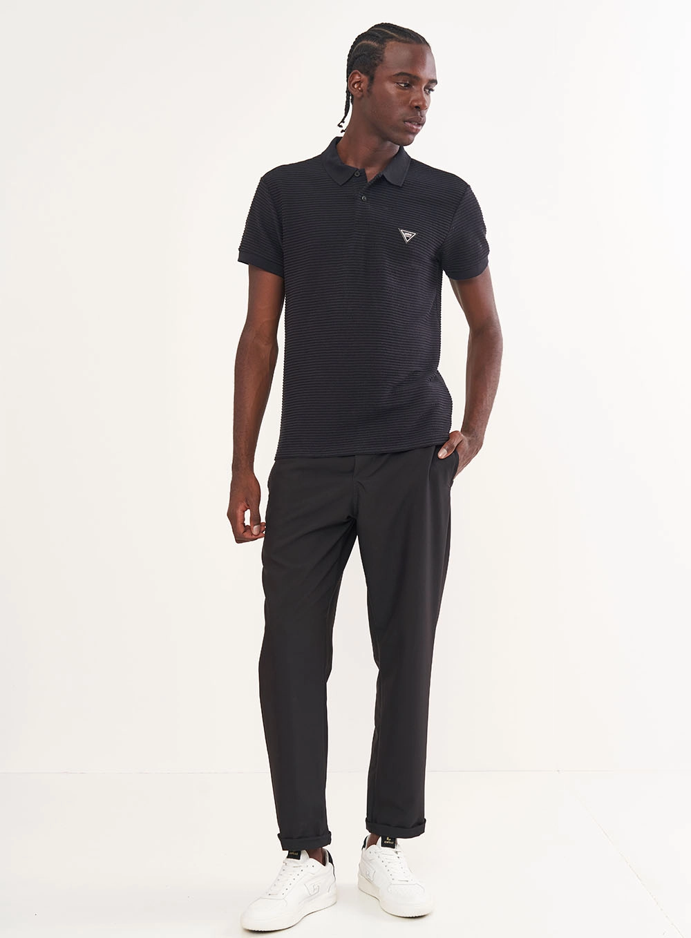 Calça Masculina Reta - Milano Preto