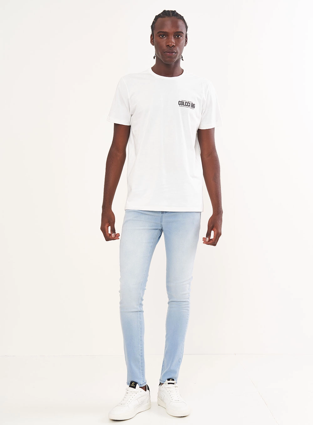 Calça Masculina Jeans Super Skinny Índigo