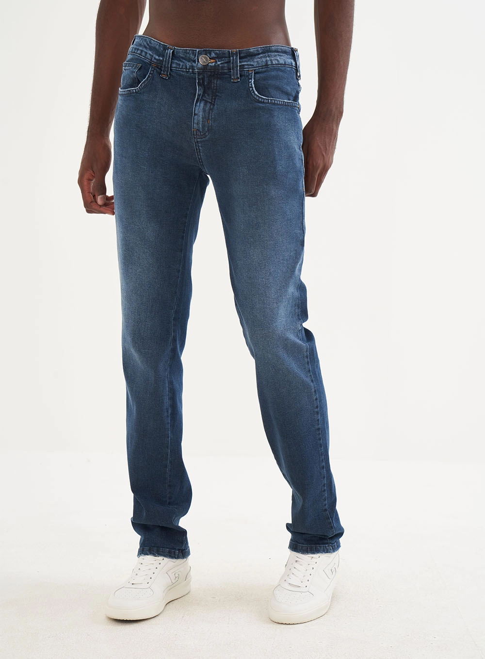 Calça Masculina Jeans Slim - Alex Índigo