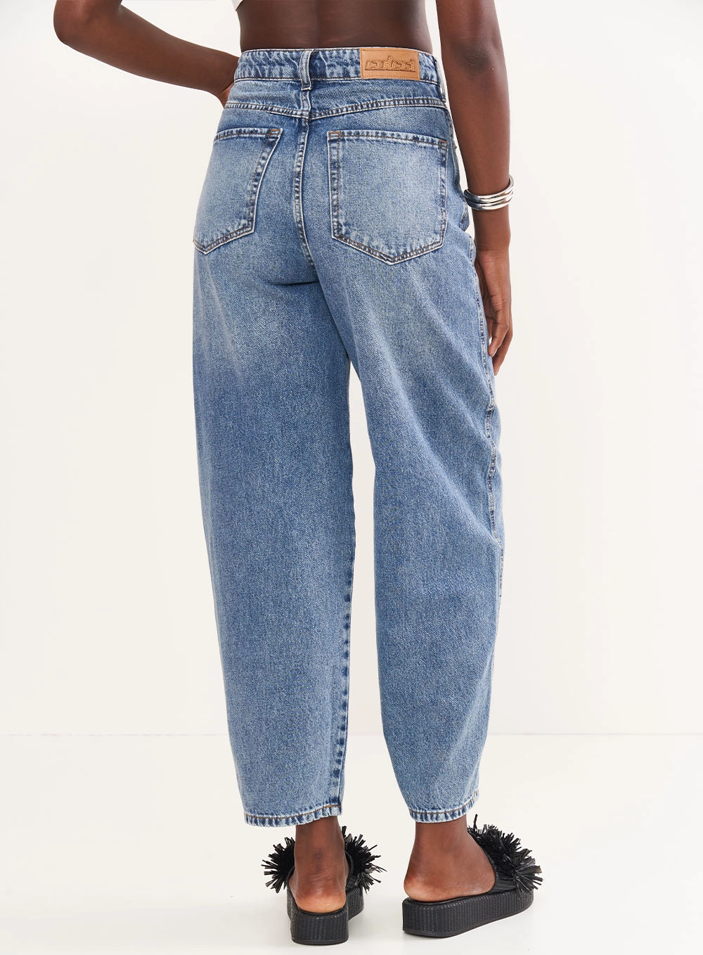 Calça Jeans Barril - Joana Índigo