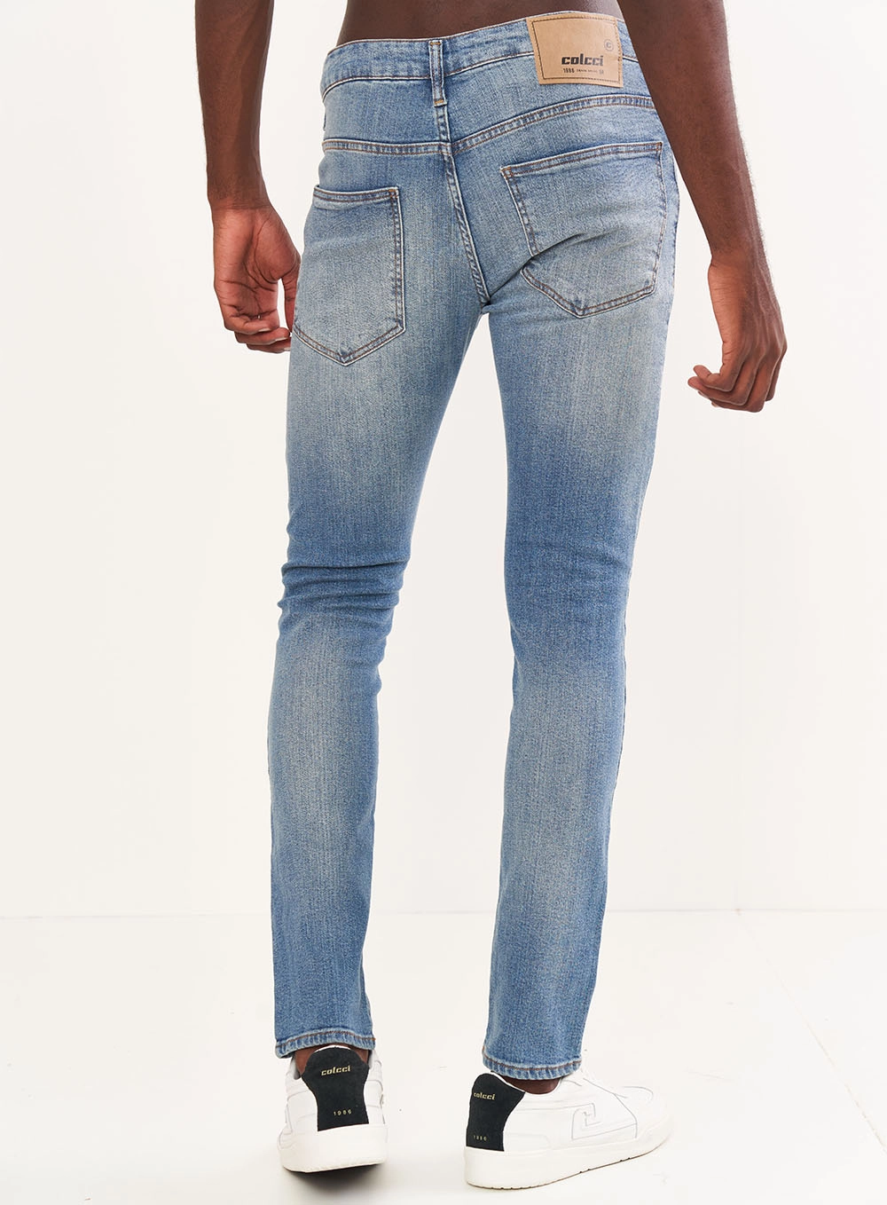 Calça Masculina Jeans Skinny - Felipe Índigo