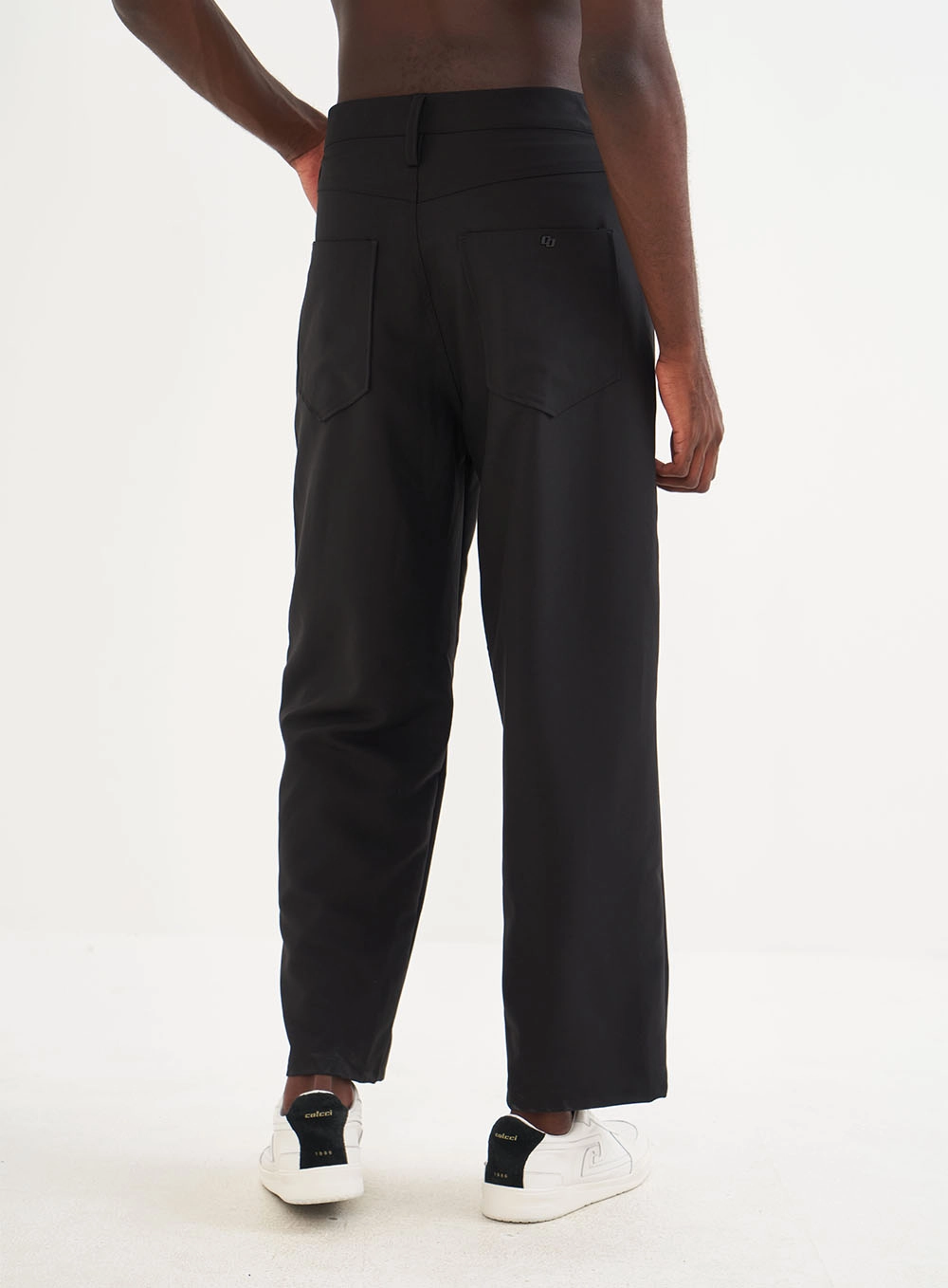 Calça Masculina Alfaiataria - Loose Fit Preto