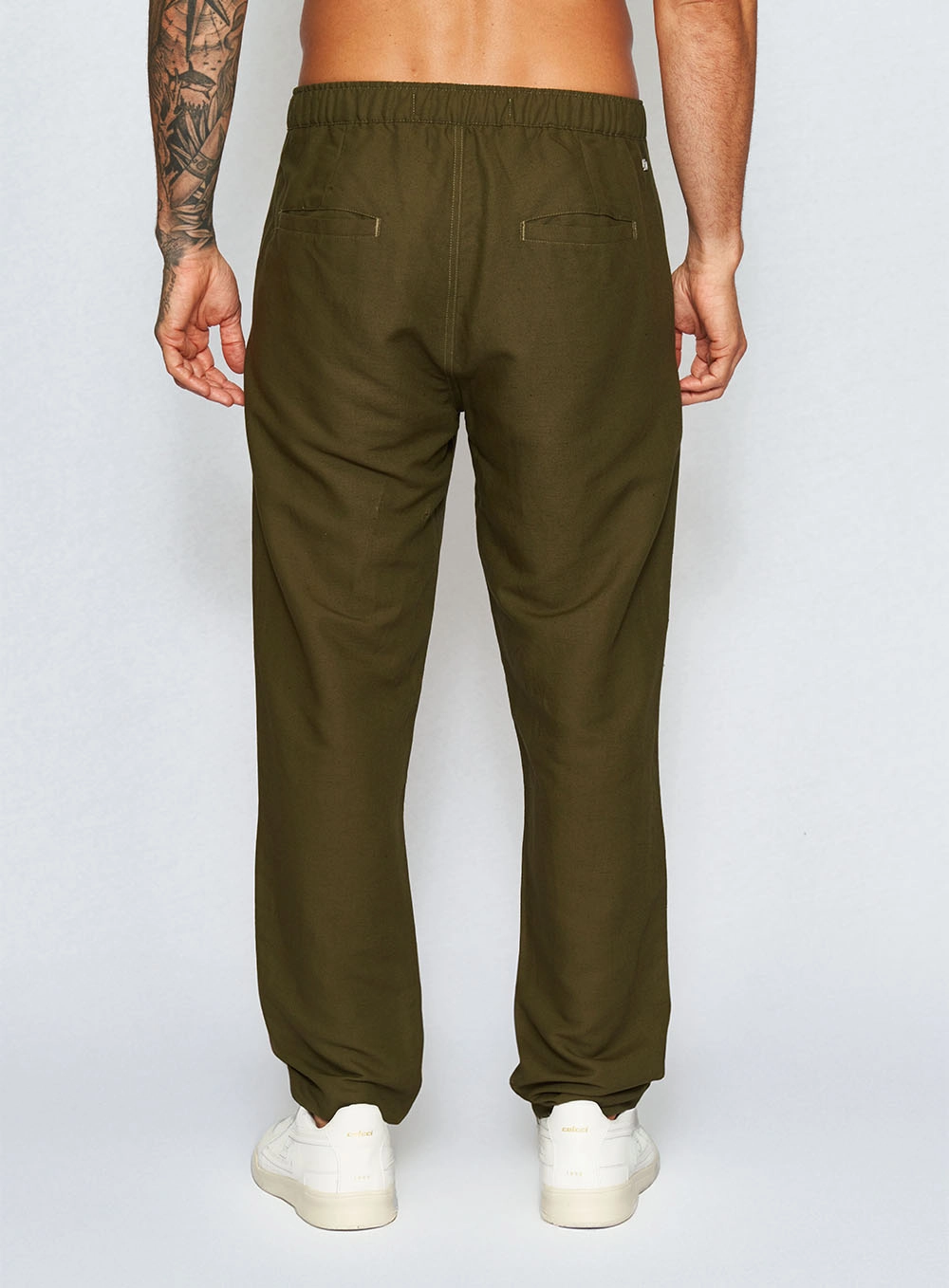 Calça Linho New Chino Verde