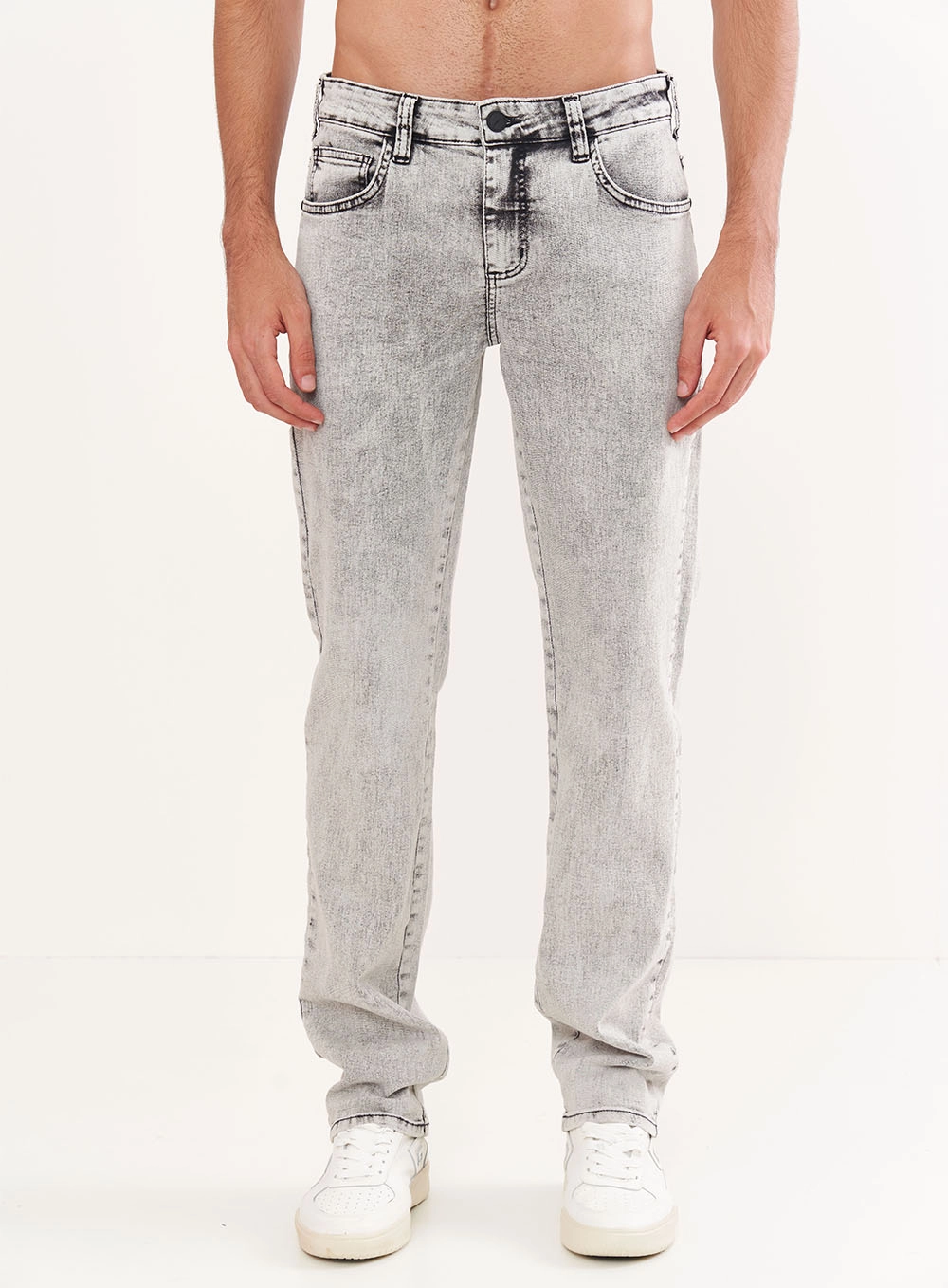 Calça Masculina Jeans Relaxed Fit - Alex Índigo