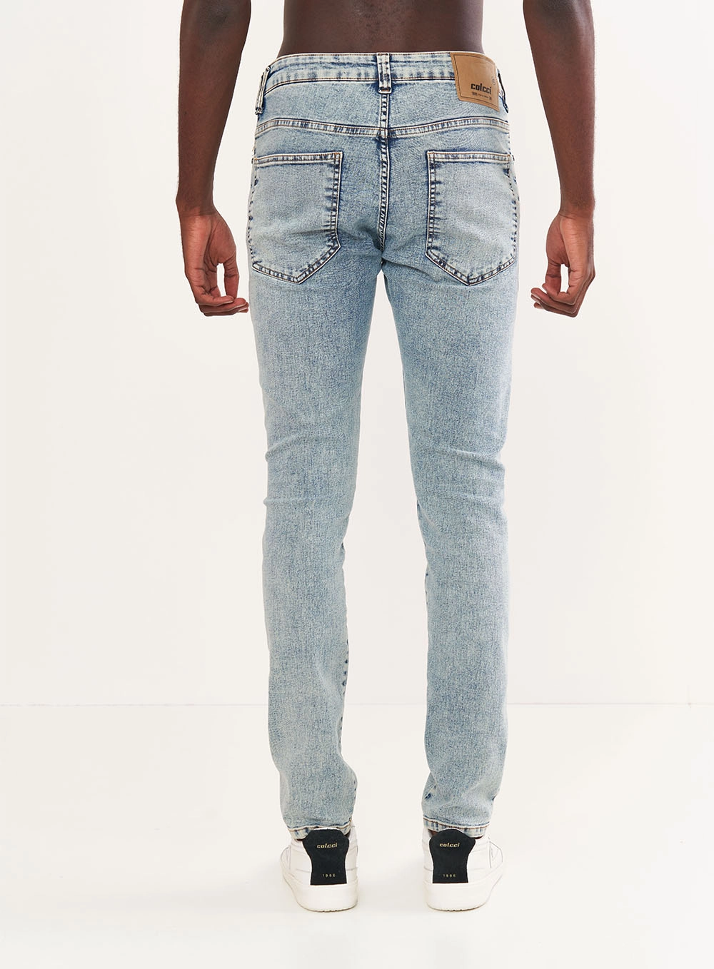 Calça Masculina Jeans Skinny - Felipe Índigo